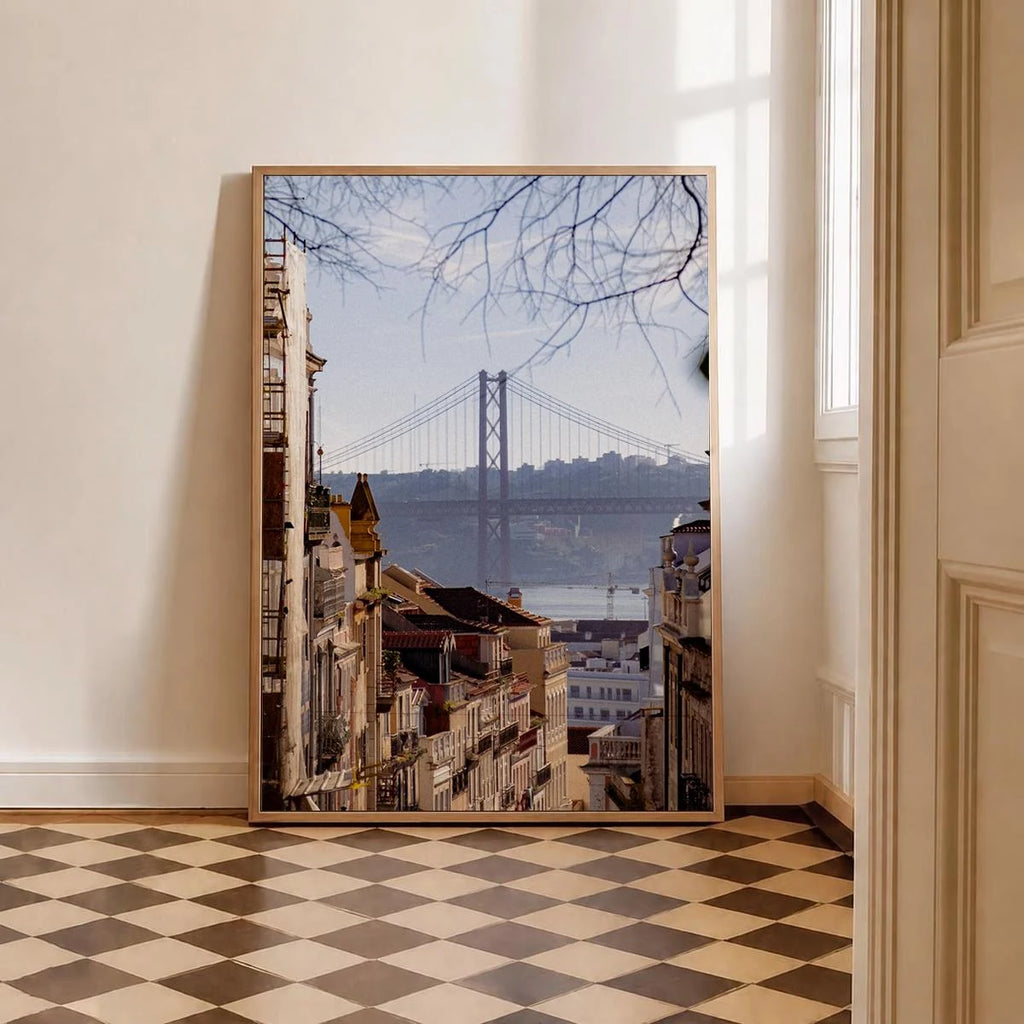 25 de abril — Enzo Benzoni limited-edition print, framed in situ (be-brave)