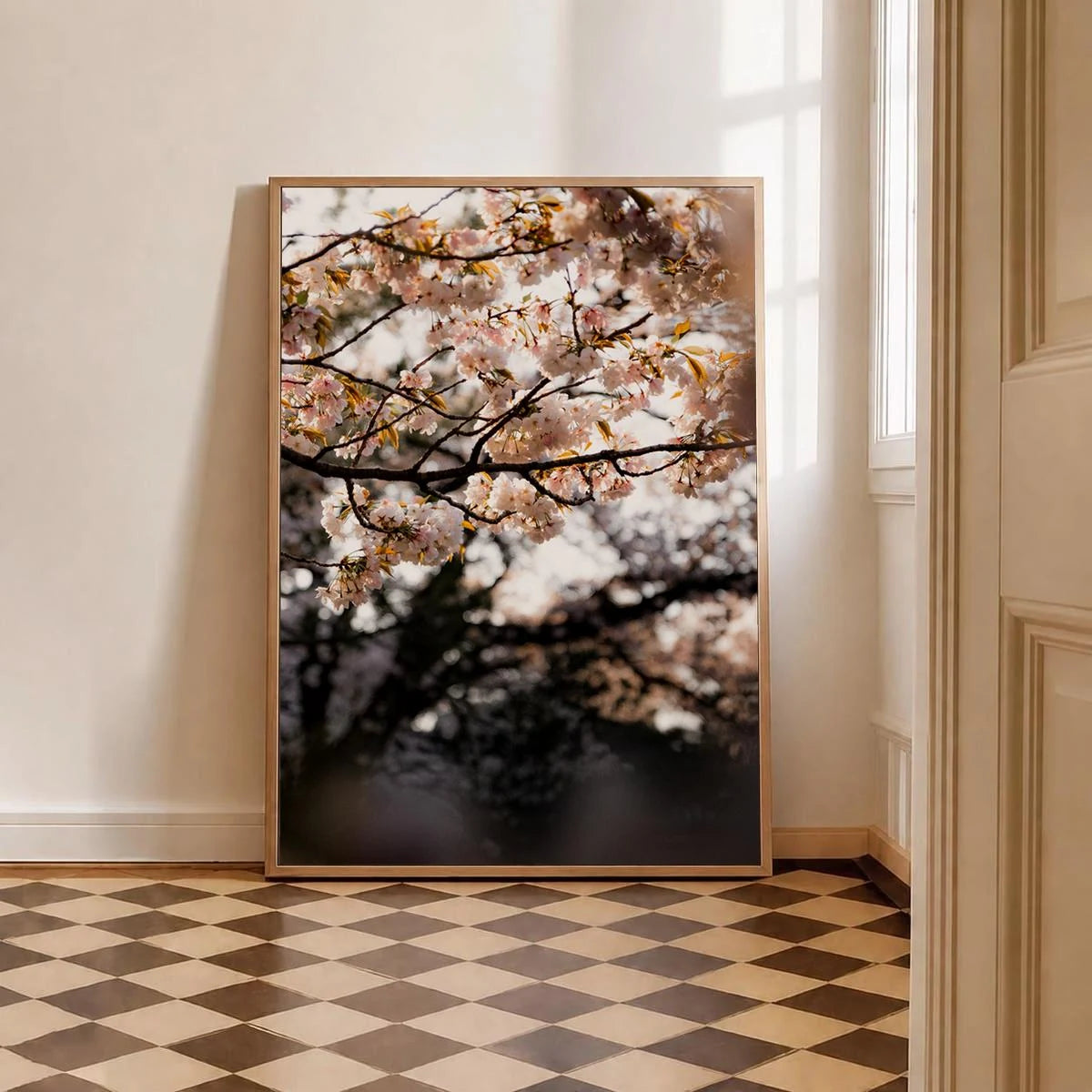 Bloom — Enzo Benzoni limited-edition print, framed in situ (be-brave)