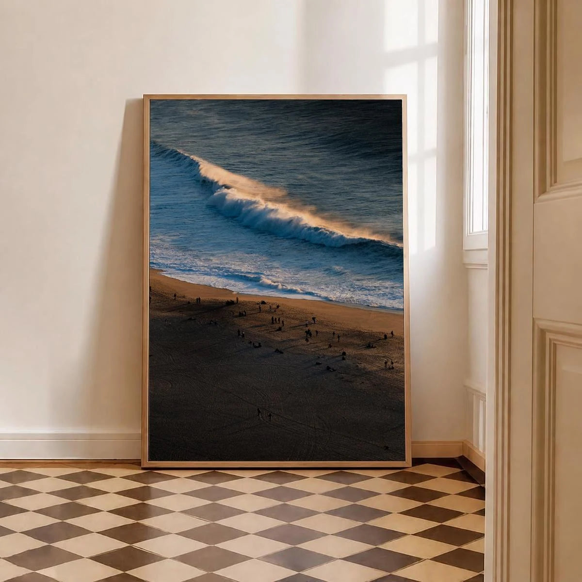 Golden Mist — Enzo Benzoni limited-edition print, framed in situ (be-brave)
