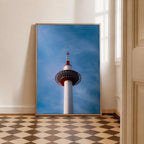 Kyoto Tower — Enzo Benzoni limited-edition print, framed in situ (be-brave)