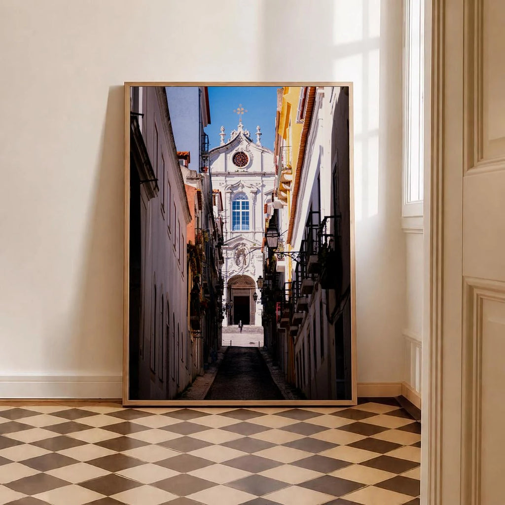 Nossa Senhora — Enzo Benzoni limited-edition print, framed in situ (be-brave)