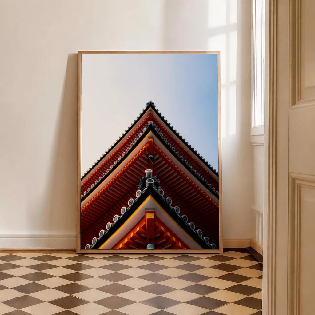 Apex — Enzo Benzoni limited-edition print, framed in situ (be-brave)