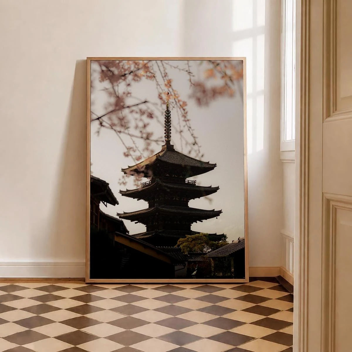 Kyoto Shades — Enzo Benzoni limited-edition print, framed in situ (be-brave)