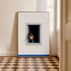 The Sentinel — Enzo Benzoni limited-edition print, framed in situ (be-brave)