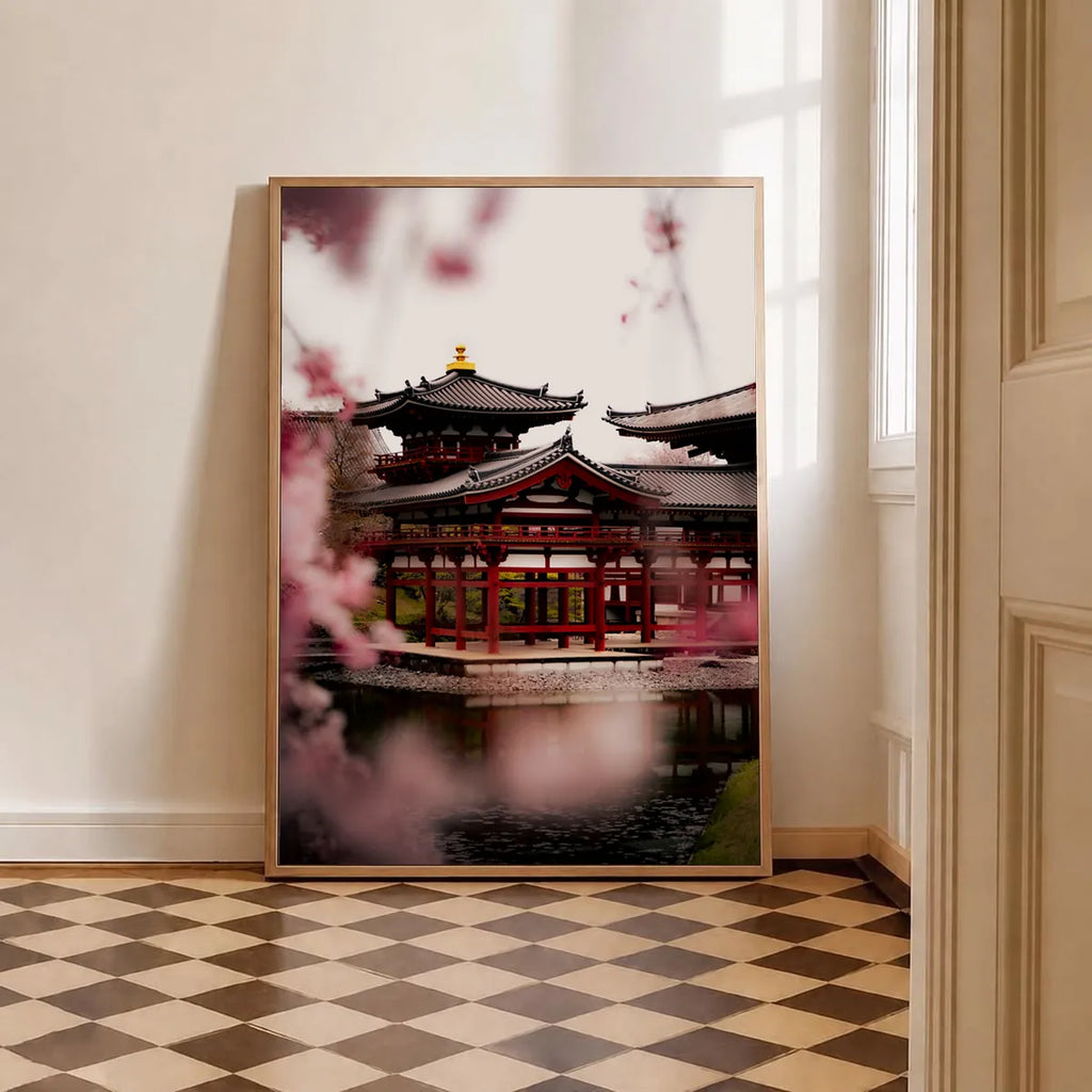 Phoenix Hall — Enzo Benzoni limited-edition print, framed in situ (be-brave)