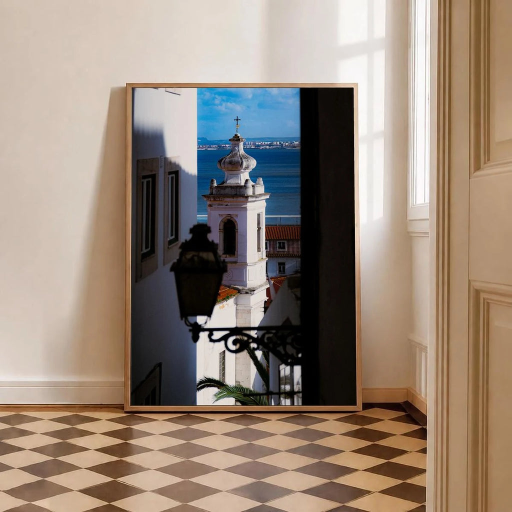In Between — Enzo Benzoni limited-edition print, framed in situ (be-brave)