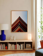 Apex — Enzo Benzoni limited-edition print, framed in situ (line-cat)
