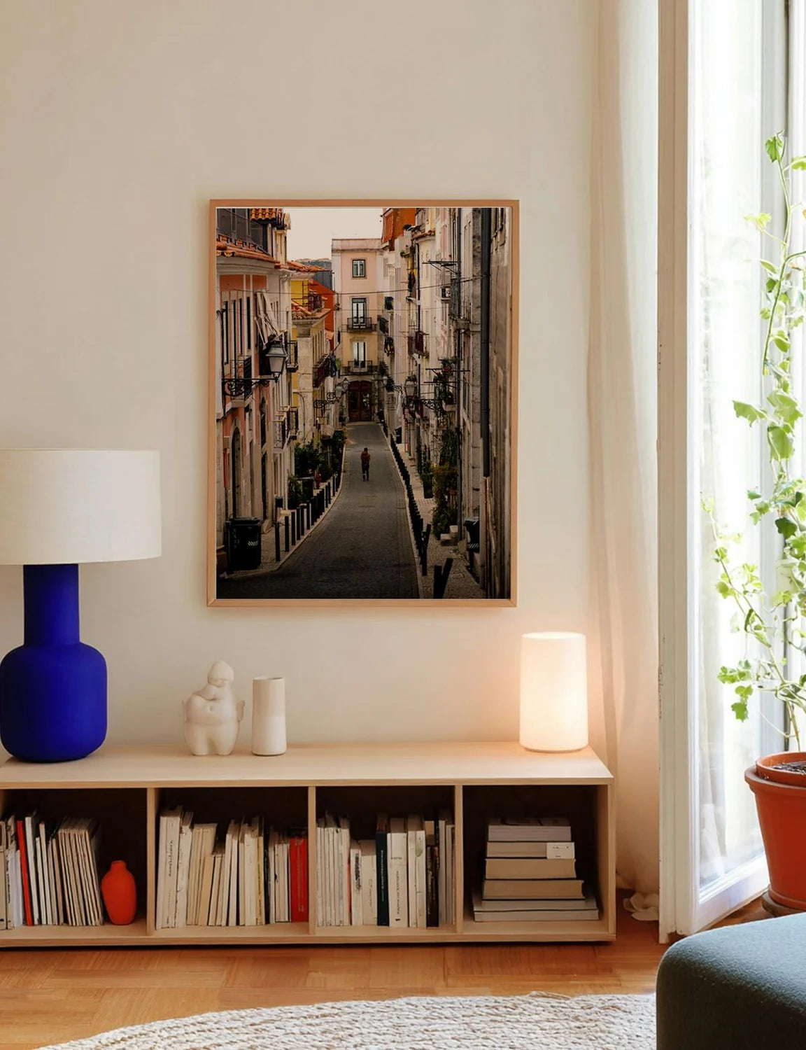 Do Almada — Enzo Benzoni limited-edition print, framed in situ (line-cat)
