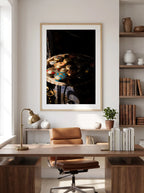 Medina Treasures — Enzo Benzoni limited-edition print, framed in situ (office-desk)