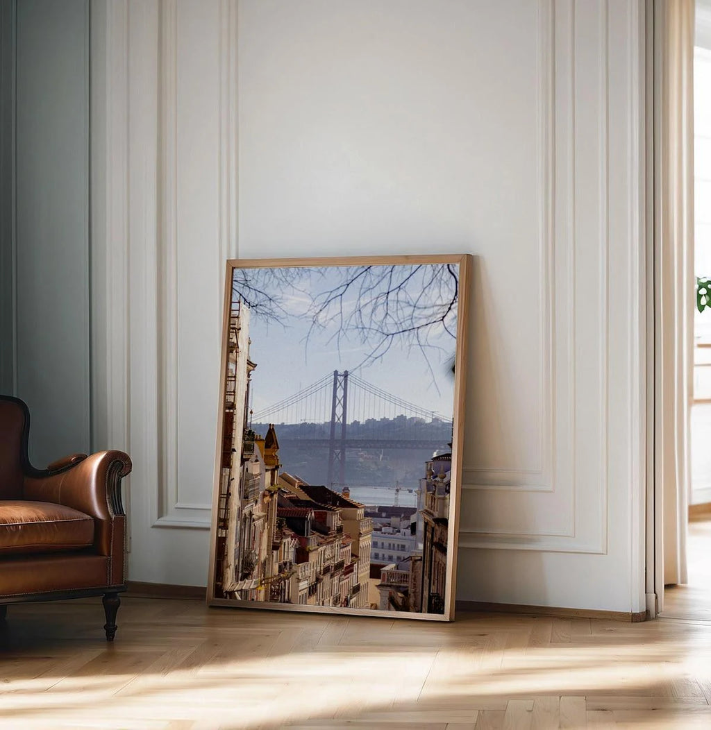 25 de abril — Enzo Benzoni limited-edition print, framed in situ (vinyl-dancers)