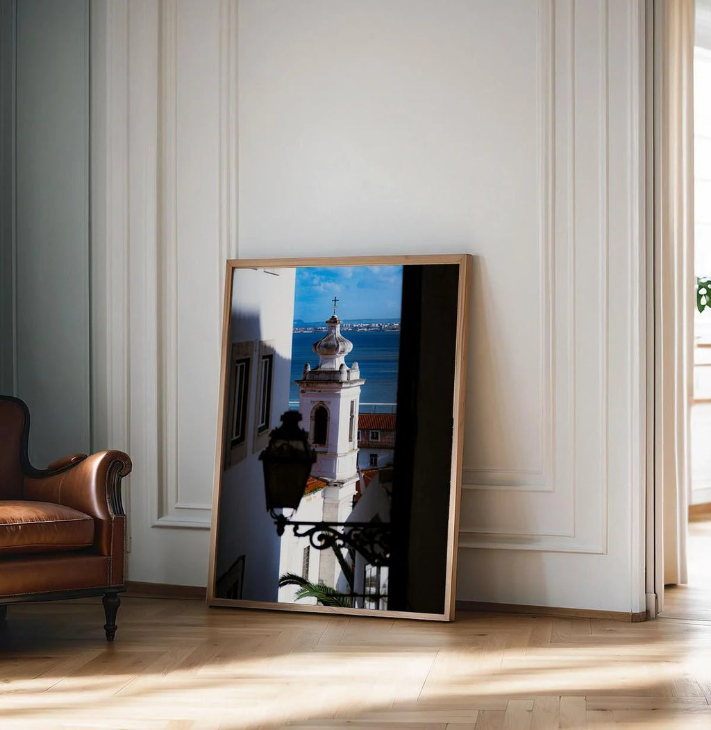 In Between — Enzo Benzoni limited-edition print, framed in situ (vinyl-dancers)