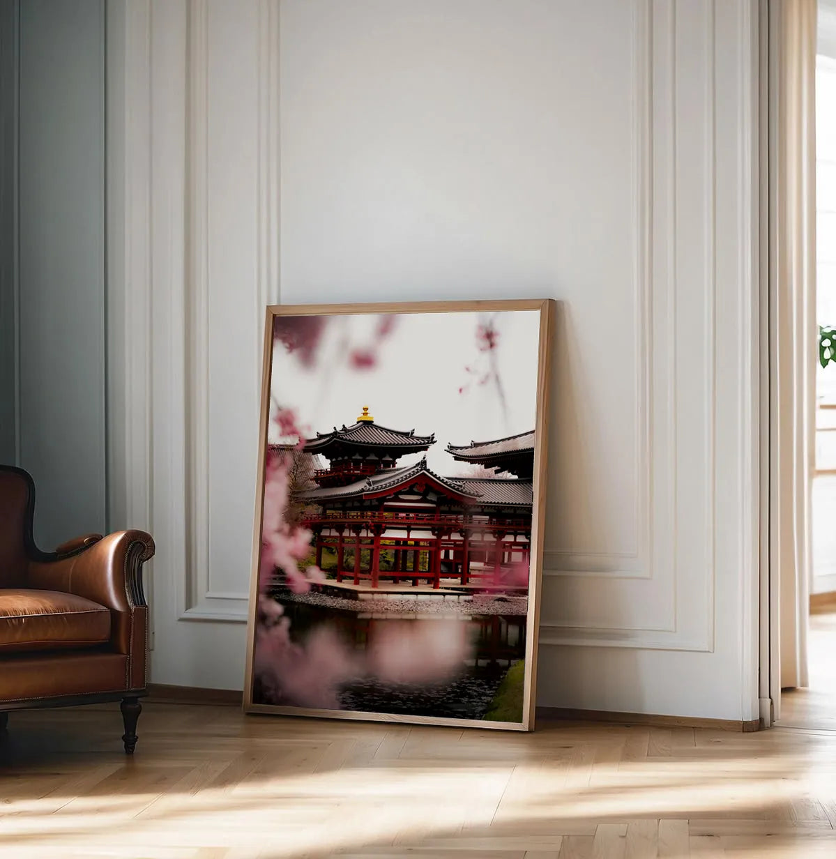 Phoenix Hall — Enzo Benzoni limited-edition print, framed in situ (vinyl-dancers)