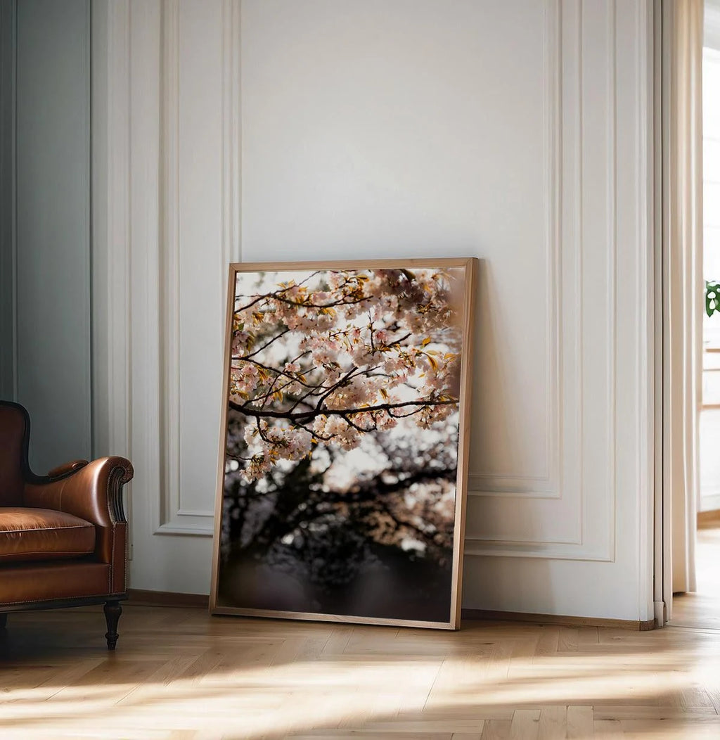 Bloom — Enzo Benzoni limited-edition print, framed in situ (vinyl-dancers)
