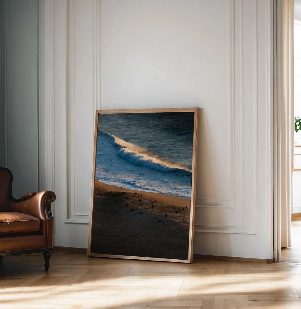 Golden Mist — Enzo Benzoni limited-edition print, framed in situ (vinyl-dancers)