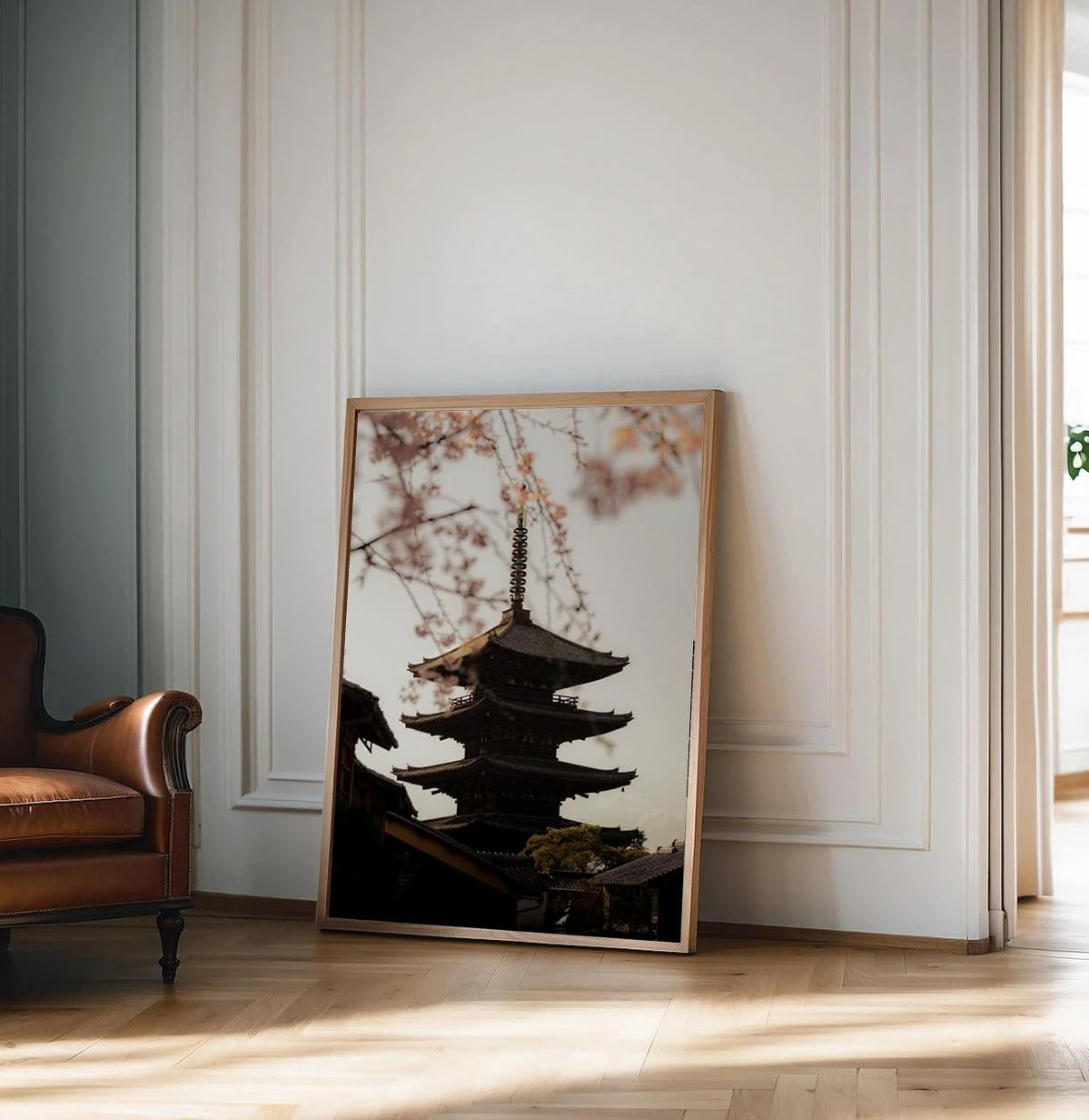 Kyoto Shades — Enzo Benzoni limited-edition print, framed in situ (vinyl-dancers)