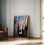 Nossa Senhora — Enzo Benzoni limited-edition print, framed in situ (vinyl-dancers)